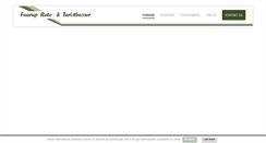 Desktop Screenshot of faarupturistbusser.dk